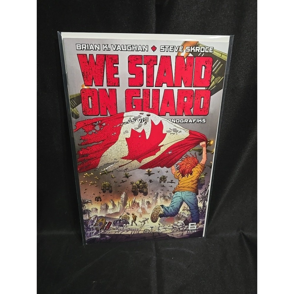 We Stand on Guard #6 Image Comics Graphic Novel Brian K. Vaughan Steve Skroce